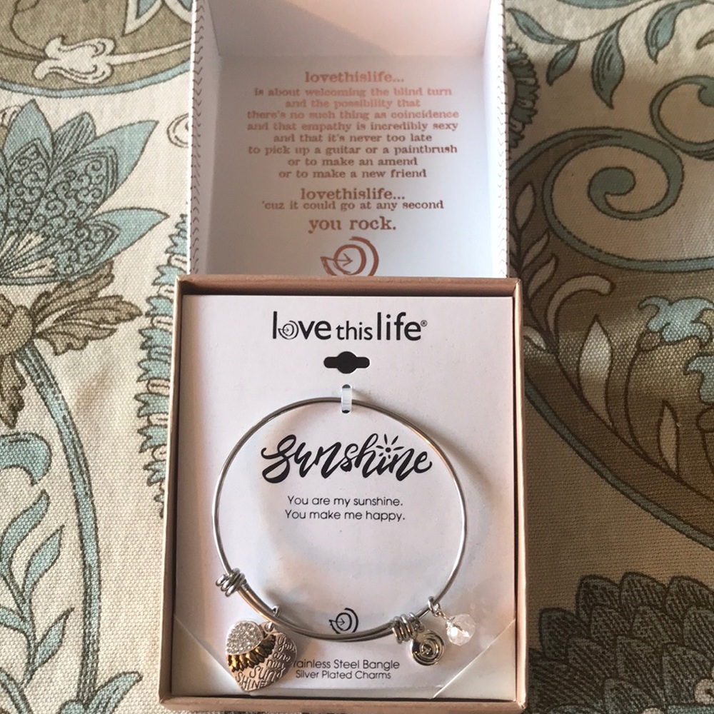 You are my sunshine bracelet